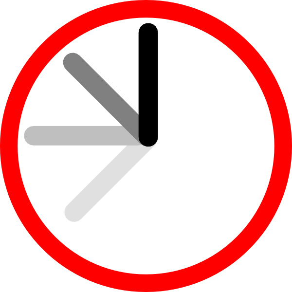Ticking Clock Frame 6 Clip Art At Clker Com   Vector Clip Art Online