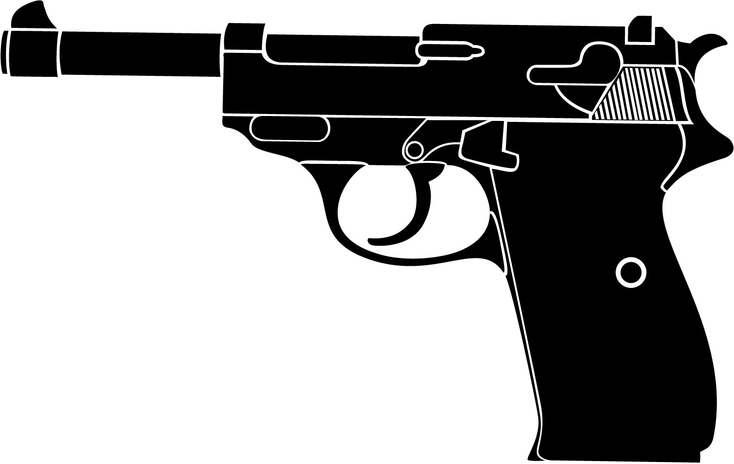 Walther Pistol Vector Image Skull Yingyang Vector Image Shamrock Irish