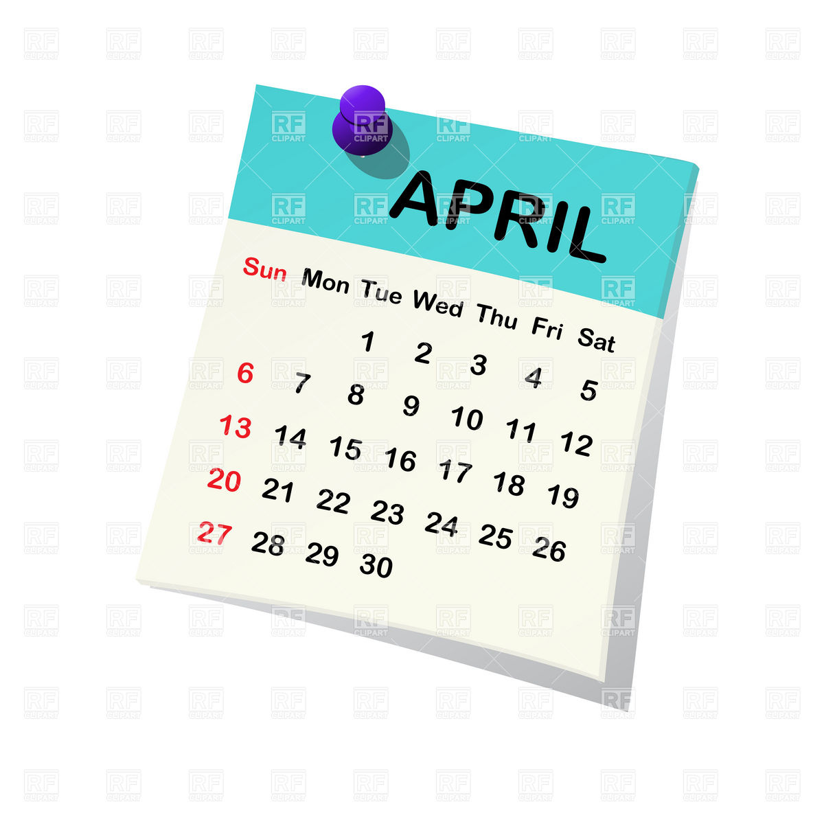 April 2014 Month Calendar 20542 Calendars Layouts Download Royalty