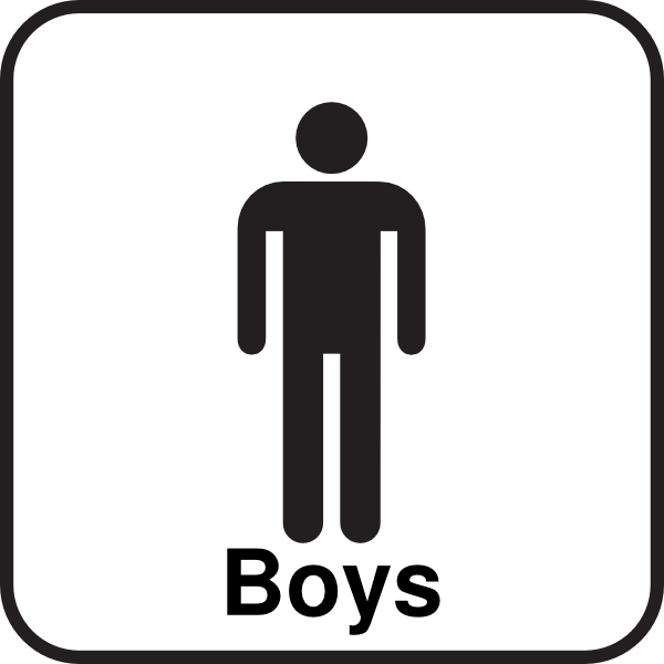 Bathroom Boys Sign Men Clip Art At Clker Com   Vector Clip Art Online