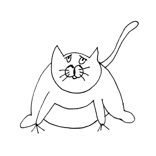 Cat Reaching Up Clip Art Free Cat Clipart