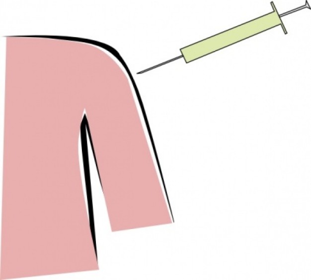 Flu Vaccine Shot Clip Art Vector   Free Download