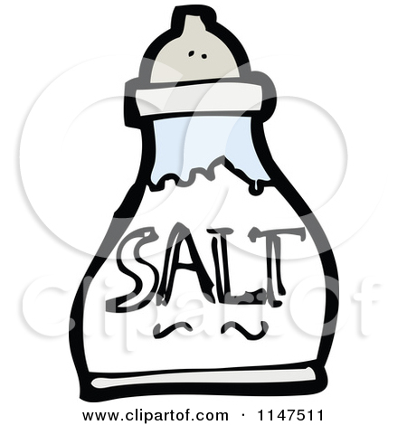 No Salt Clipart Cartoon Of A Salt Shaker