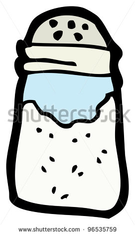 No Salt Shaker Clipart Salt Shaker Cartoon   Stock
