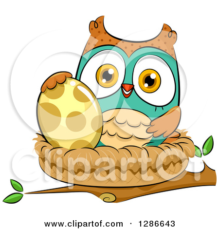 Owl Nest Clip Art