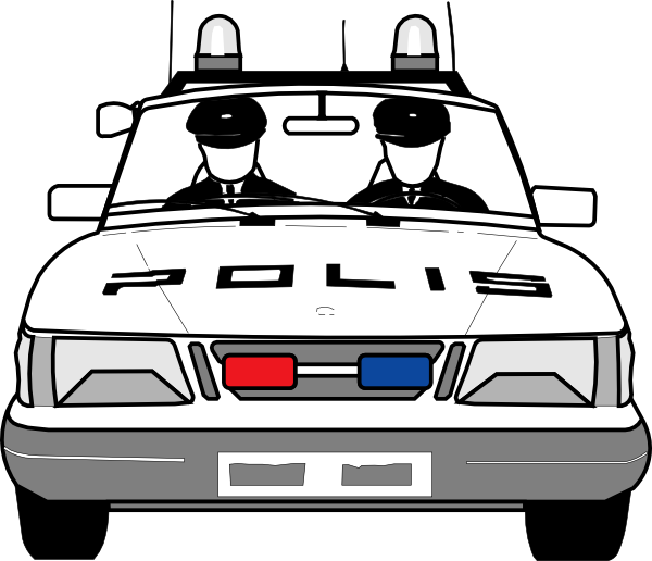 Police Car Clip Art At Clker Com   Vector Clip Art Online Royalty
