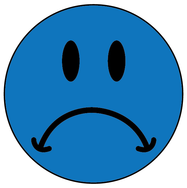 Unhappy Smiley Face To Colour Free Cliparts That You Can Download To