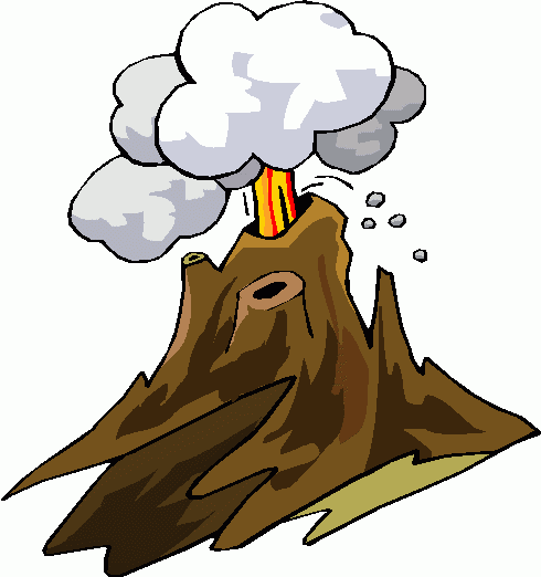 Volcano 1 Clipart   Volcano 1 Clip Art