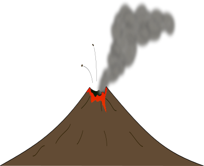 Volcano Clip Art   Images   Free For Commercial Use