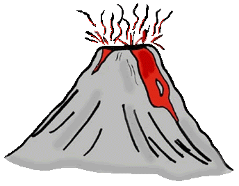 Volcano Clip Art Pg 1