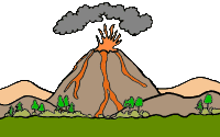 Volcano Clip Art Pg 1