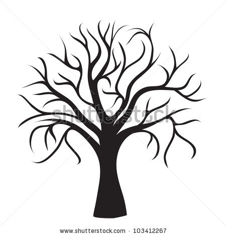 Bare Tree Clipart Black And White   Clipart Panda   Free Clipart
