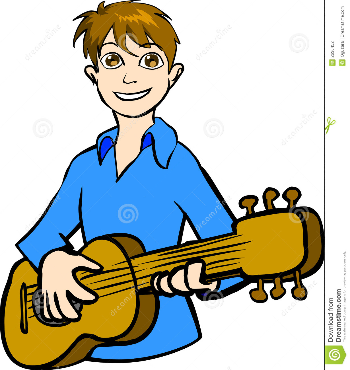 Boy Playing Guitar Stock Photography   Image  2636452