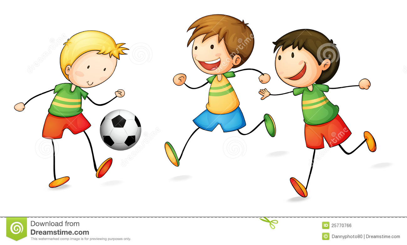 Boys Playing Football Royalty Free Stock Image   Image  25770766