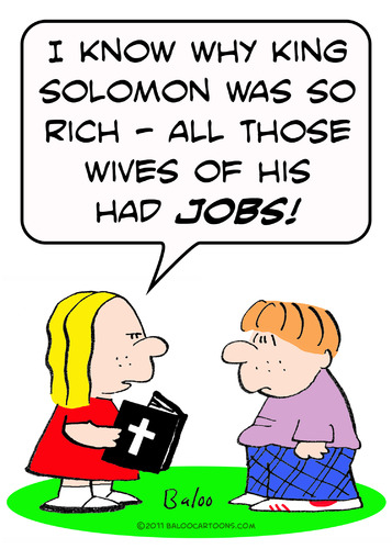 Cartoon Bible Cartoon  Bible King Solomon