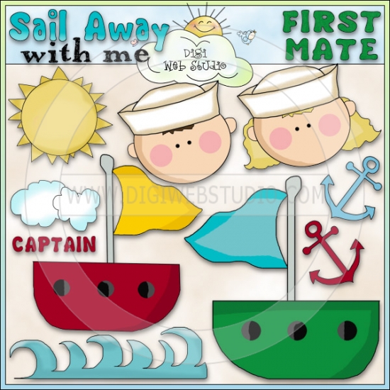 Come Sail Away With Me 1   Ne Cheryl Seslar Clip Art   Digi Web Studio    