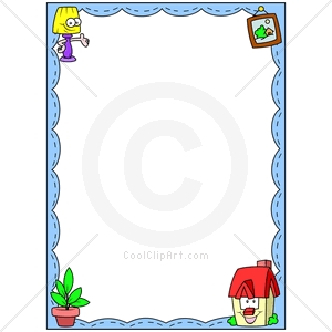 Coolclipart Com   Clip Art For  Borders Home House   Image Id 131062