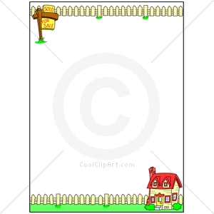 Coolclipart Com   Clip Art For  Borders House For   Image Id 114057