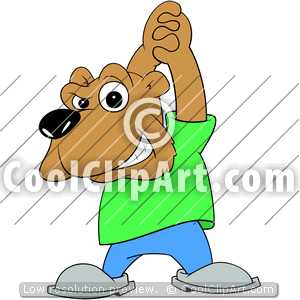Coolclipart Com   Clip Art For  Mascots Bear Grizzly   Image Id 121012