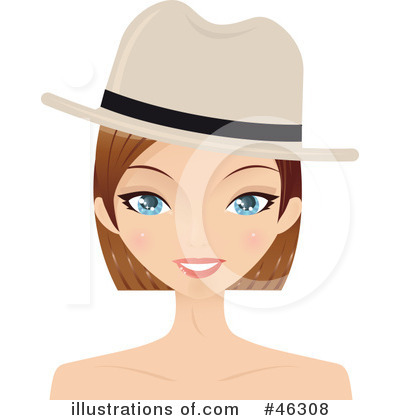 Hats Clipart  46308 By Melisende Vector   Royalty Free  Rf  Stock    