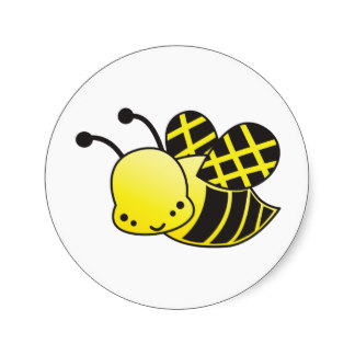 Honey Bee Stickers Honey Bee Sticker Designs