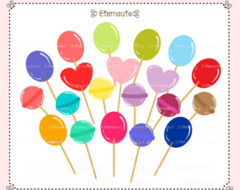 Lollipop Candy Clip Art Lollipops Clip Artsweet Baby Shower Clip    
