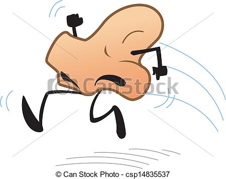 Of Runny Nose   Joke Cartoon Of Running Nose Csp14835537   Search Clip    