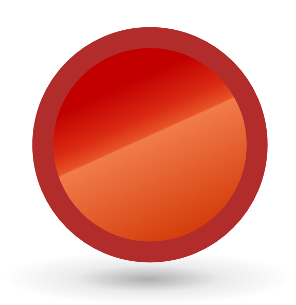 Round Red Circle Clip Art At Clker Com   Vector Clip Art Online    