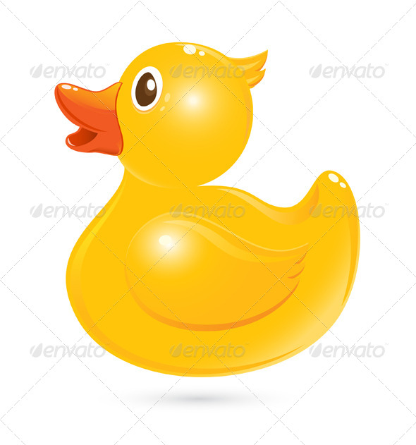 Rubber Duck 4794541 Stock Vector Objects Duck Rubber Classical