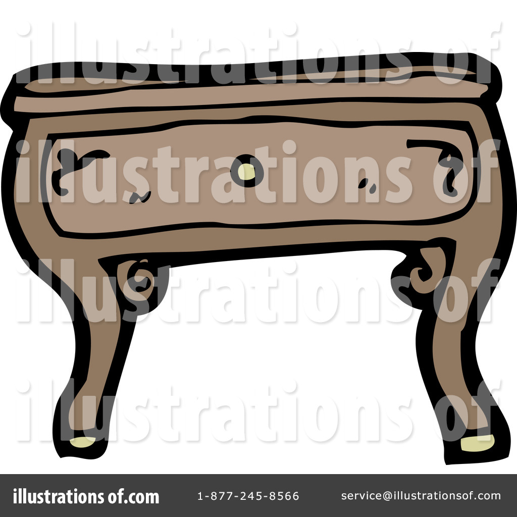 Table Clipart  1190861 By Lineartestpilot   Royalty Free  Rf  Stock