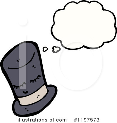 Top Hat Clipart  1197573 By Lineartestpilot   Royalty Free  Rf  Stock    