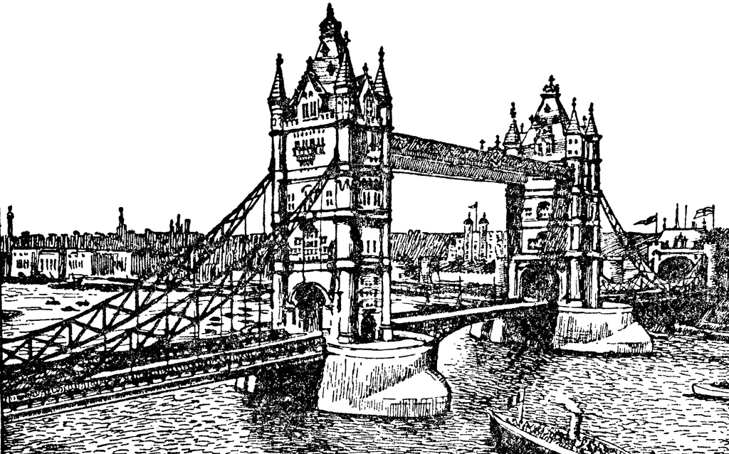 Tower Bridge   Clipart Etc