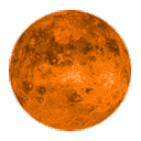 Venus Planet Clipart Orange Color Venus Planet