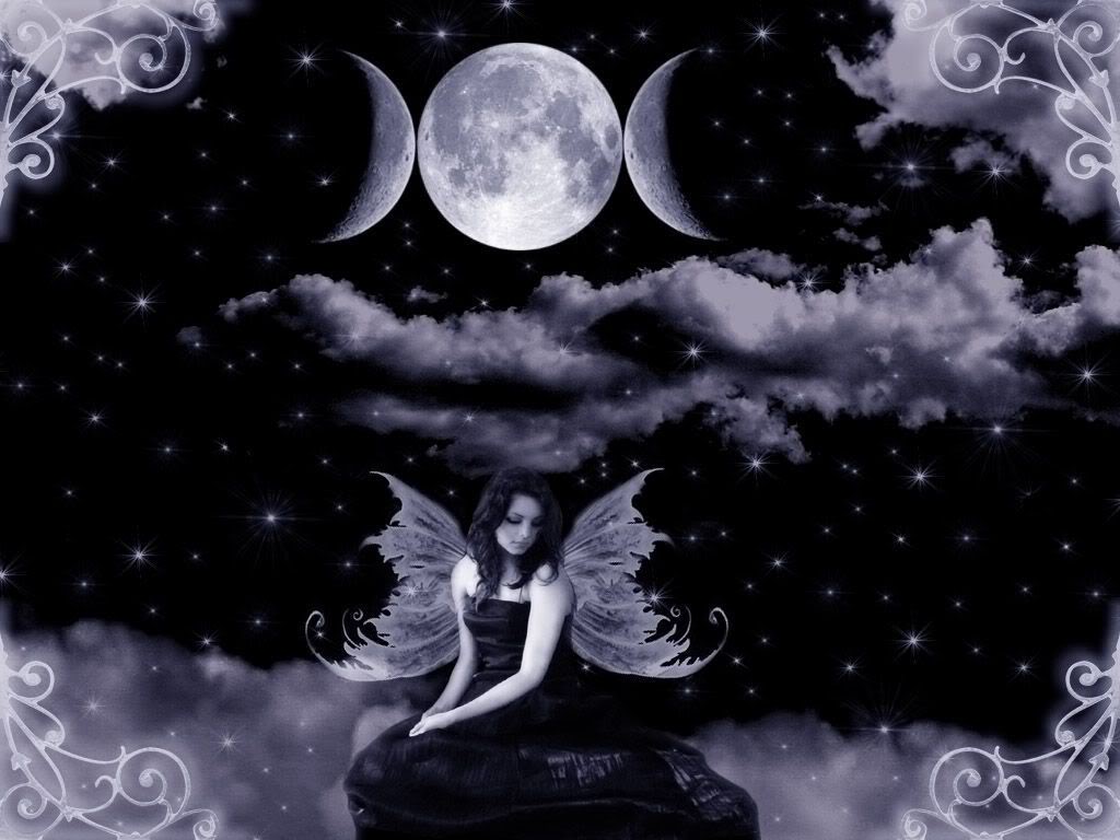 Angel Gothic Moon Before Graphic