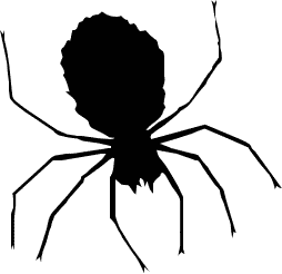 Clip Art  Scary Spiders Clipart