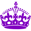 Courtesanm  Abstract Light Purple Crown  Default