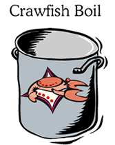 Crawfish Boil Pot Clip Art