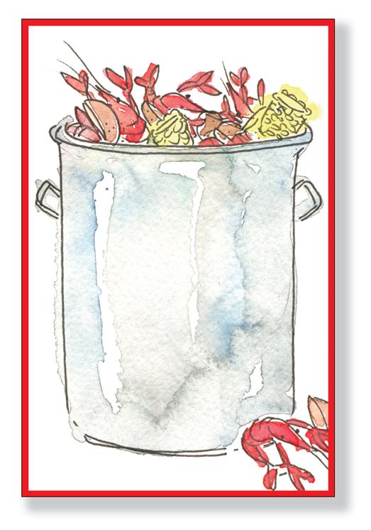 Crawfish Pot Clip Art