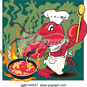 Crawfish Pot Clipart Crawfish Chef