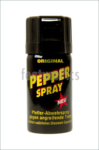 Image Of German Can Of Pepper Spray  High Resolution Image At