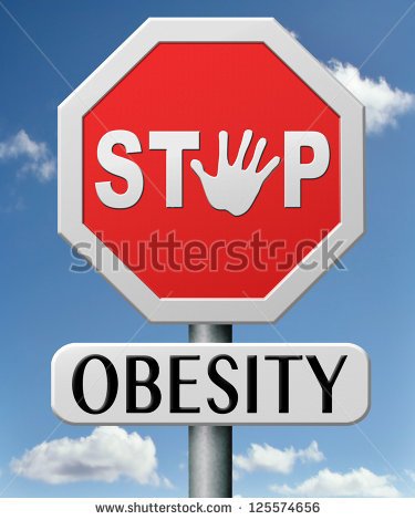 Obesity Prevention Stop Over Weight Start Campaign With Diet For Obese