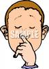 Picking Nose Clipart