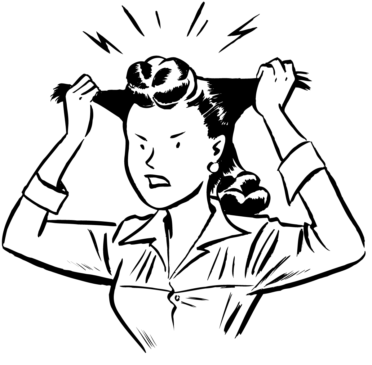 Pics Of Stressed Out People   Clipart Best