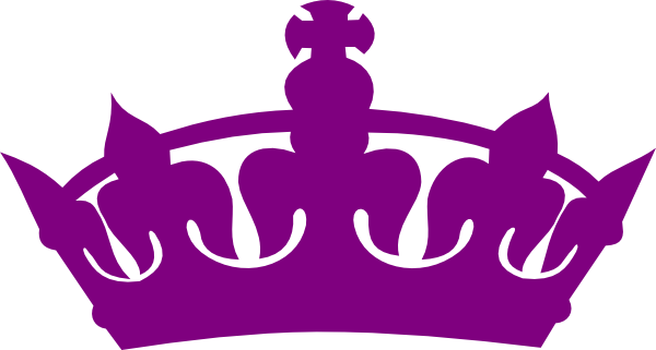 Purple Crown Clip Art At Clker Com   Vector Clip Art Online Royalty