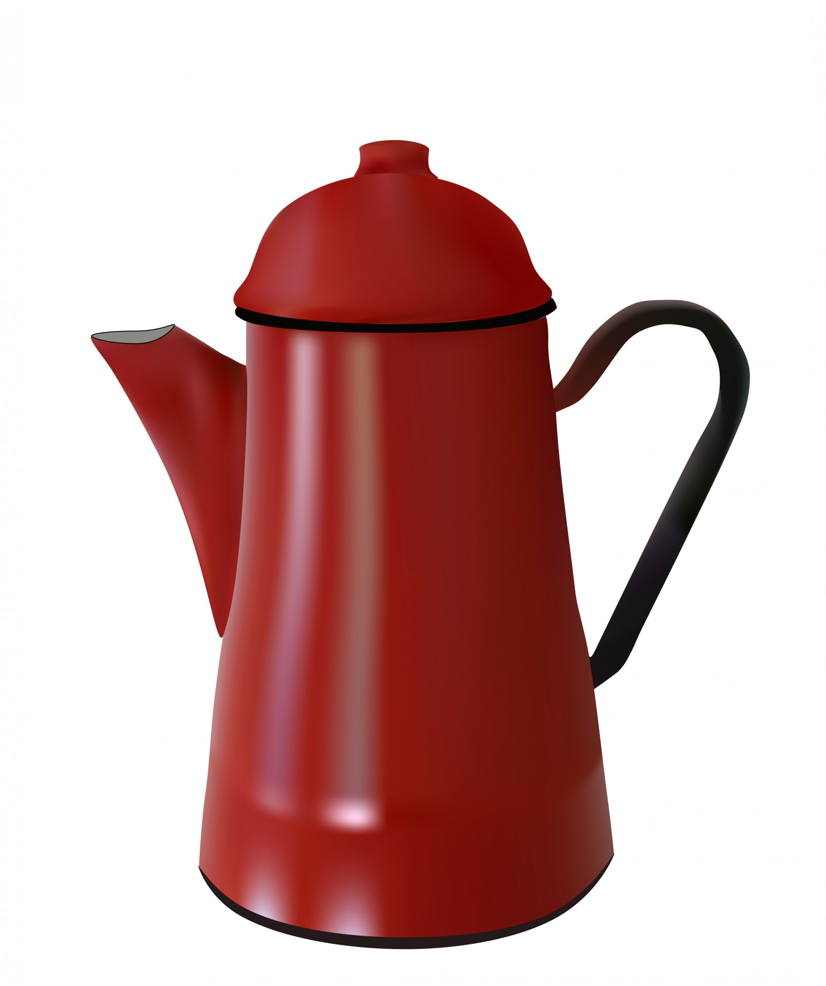 Red Coffee Pot Clipart Free Stock Photo Hd   Public Domain Pictures