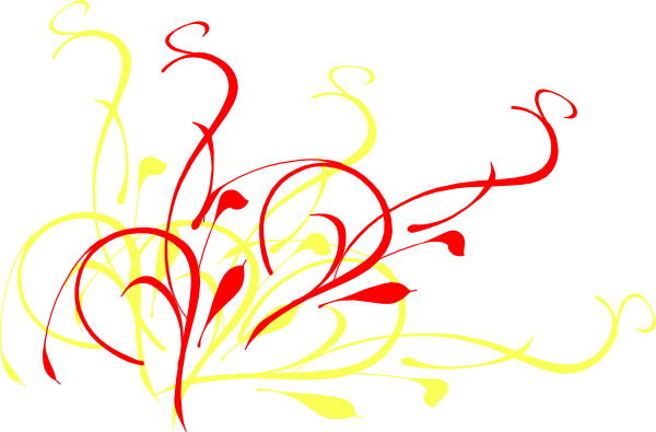 Red Yellow Swirl Clip Art At Clker Com   Vector Clip Art Online    