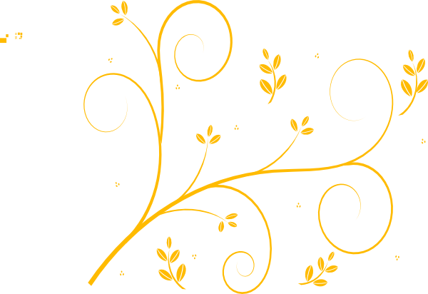 Yellow Flower Swirl Clip Art At Clker Com   Vector Clip Art Online