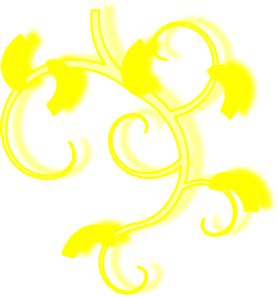 Yellow Swirl Clip Art At Clker Com   Vector Clip Art Online Royalty    