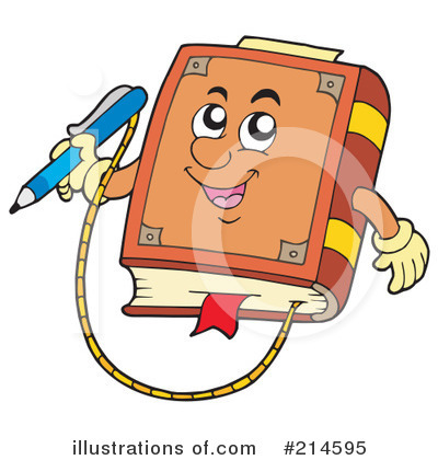 Book Clipart  214595 By Visekart   Royalty Free  Rf  Stock    