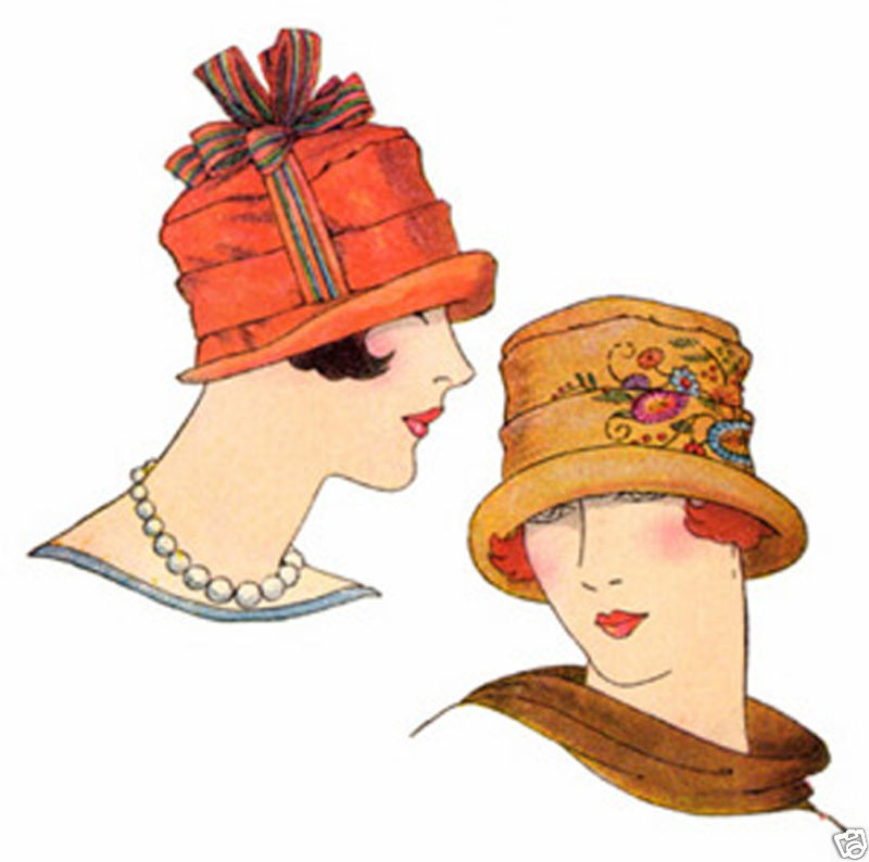 Bumble Button  Clip Art For Scrap Booking Atc Crafts 1920 S Flappers